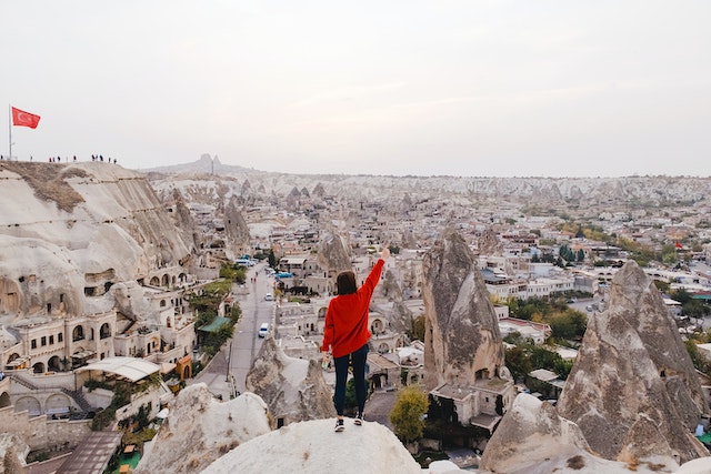 Cappadocia is one of the stunning places in the Middle East